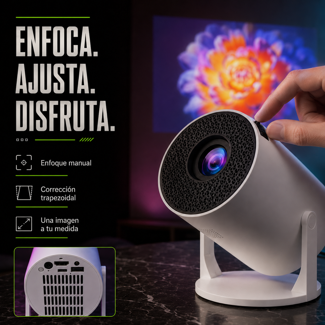 Mini Proyector Galaxy
