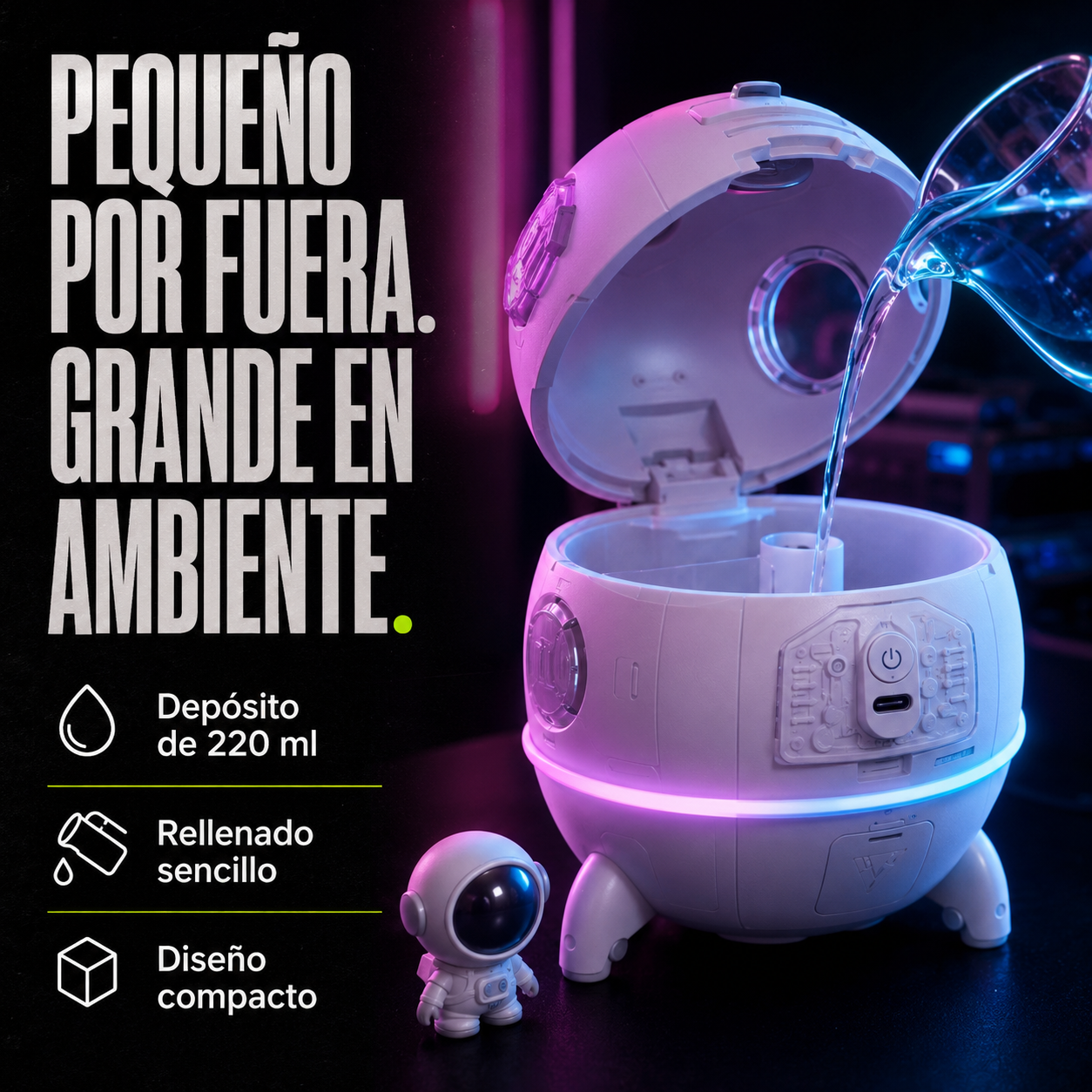 Humidificador Astronauta