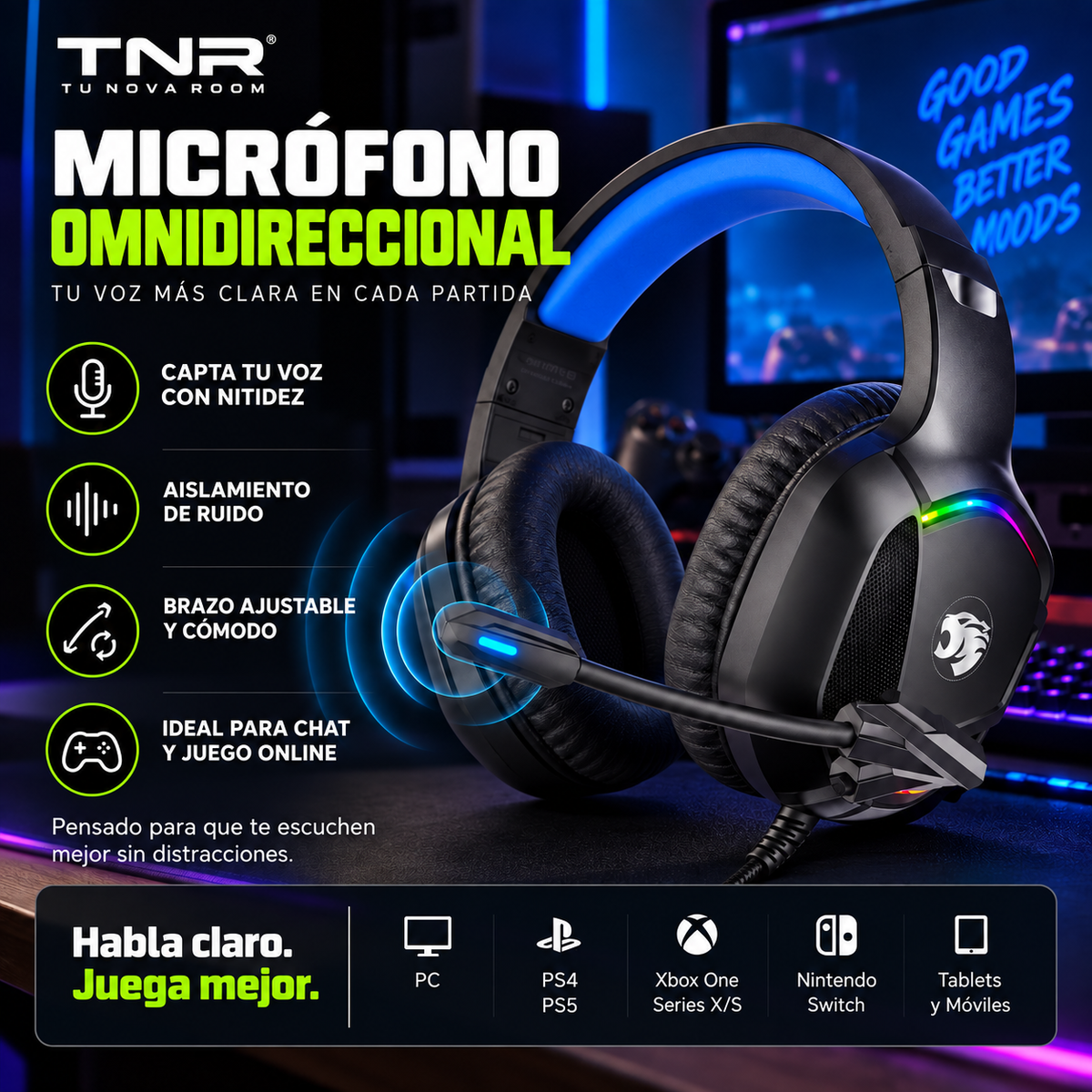 Auriculares Gaming A36