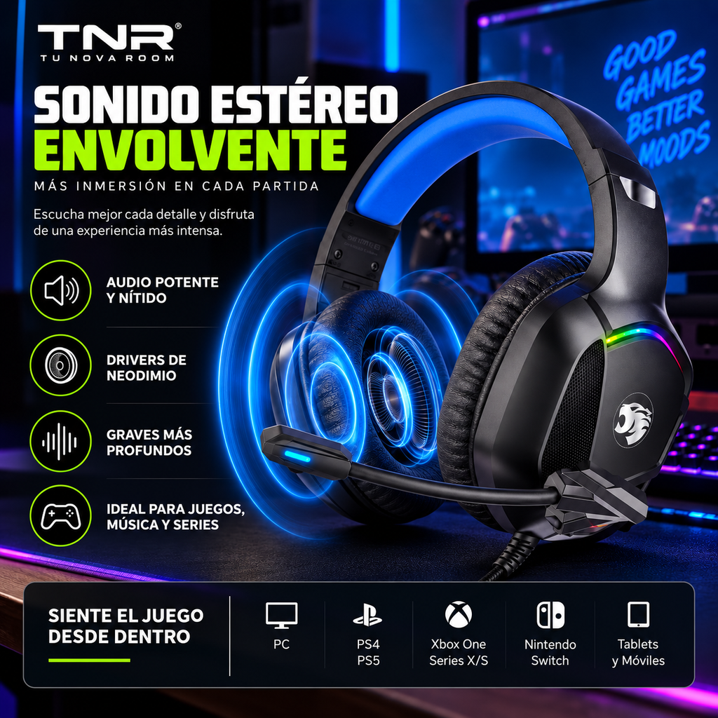 Auriculares Gaming A36