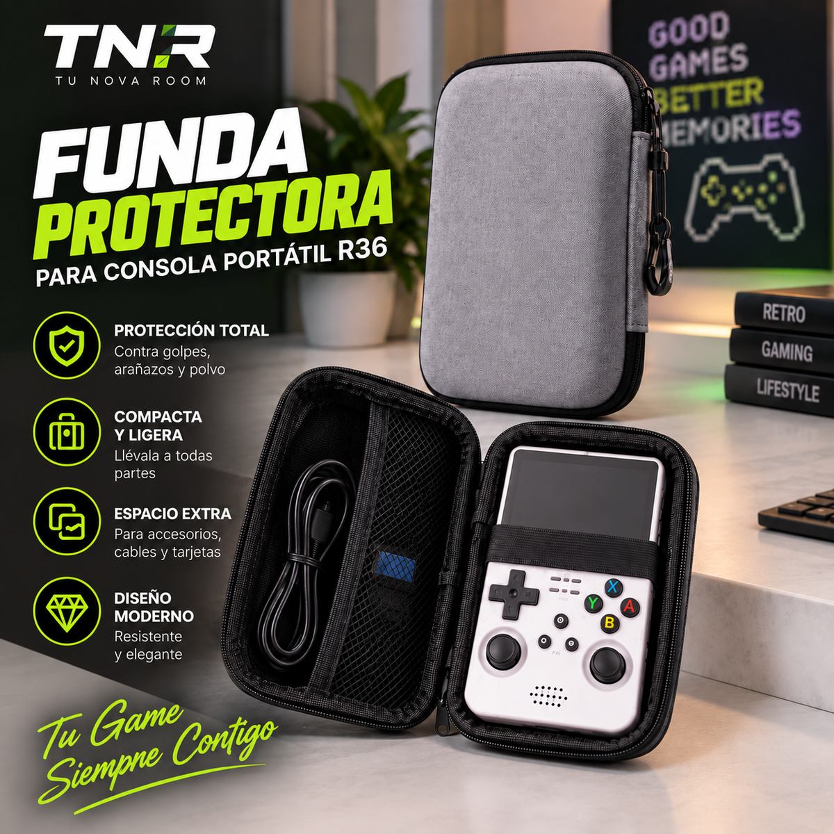 Funda Consola Retro